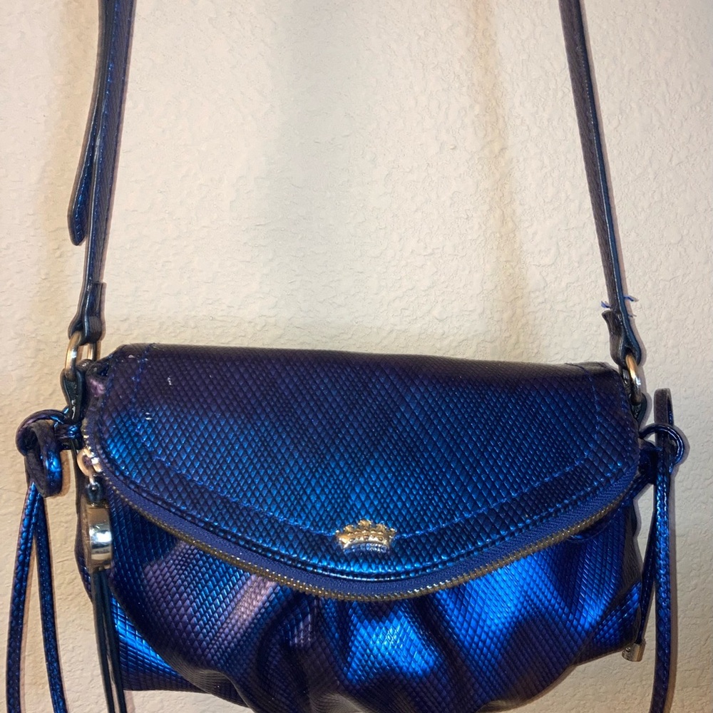 Rare Juicy Couture Blue Crossbody Bag